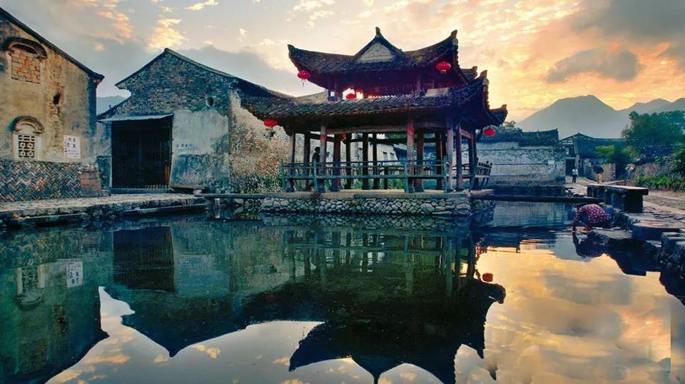 探索千年古村落温州永嘉芙蓉古村,雁荡山芙蓉古村