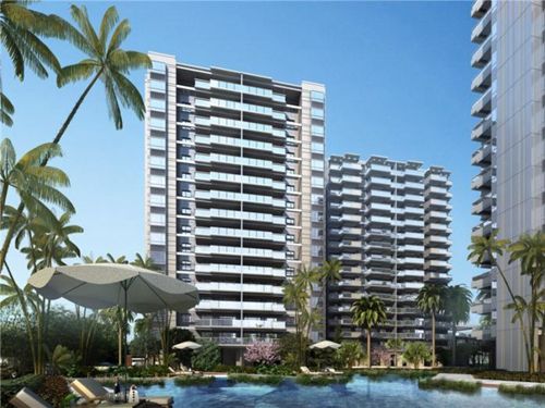 迪拜椰海新城棕榈园,海南海口房子三房一厅