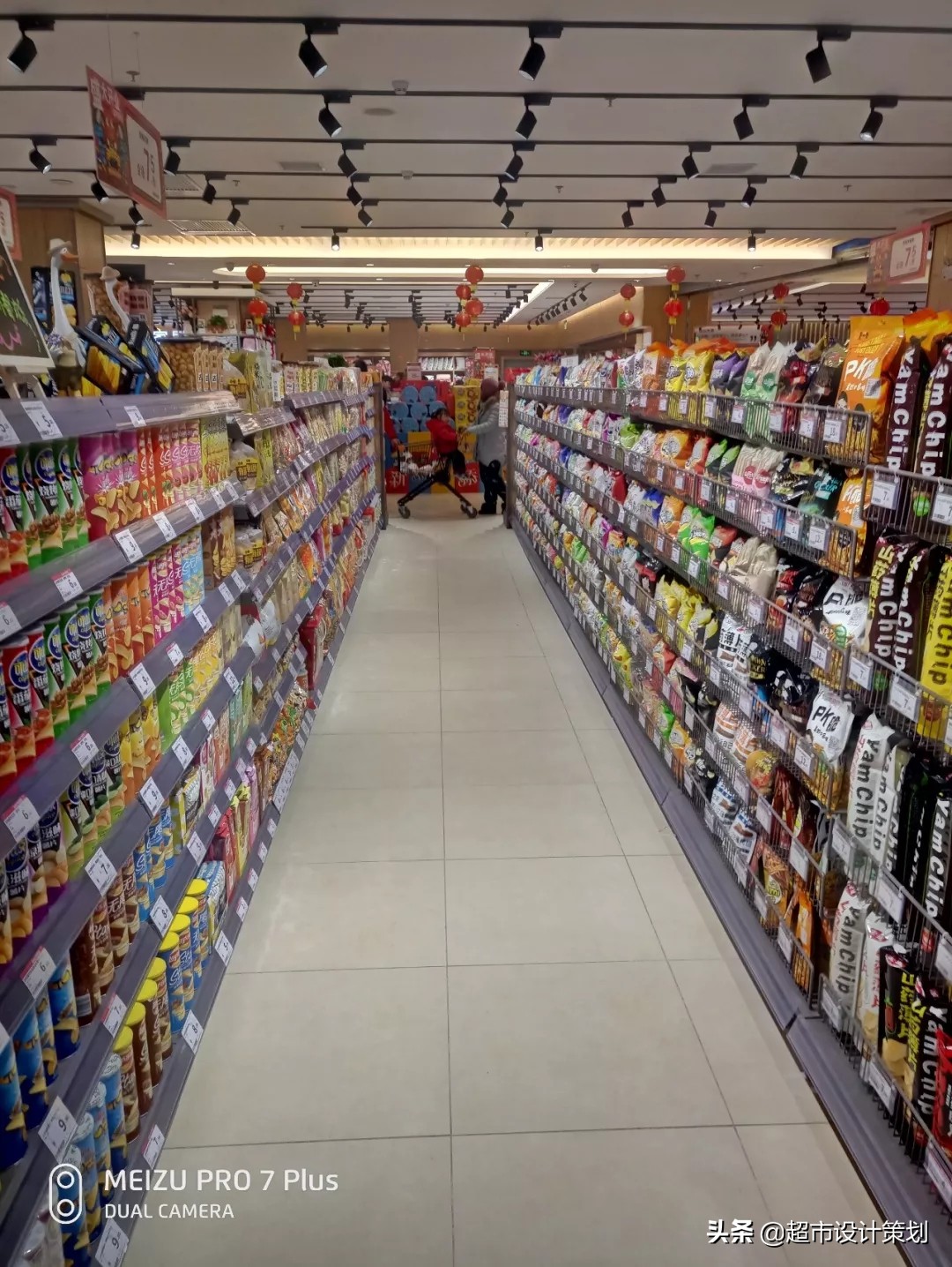 清爽、洁净，不经意间的惊艳！联家超市新开店一组陈列图片