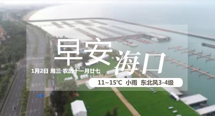 早安海口2019年12月19日,早安海口2018年12月19日