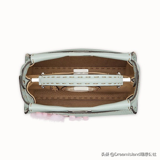 fendi紫色麂皮手袋,fendi新包