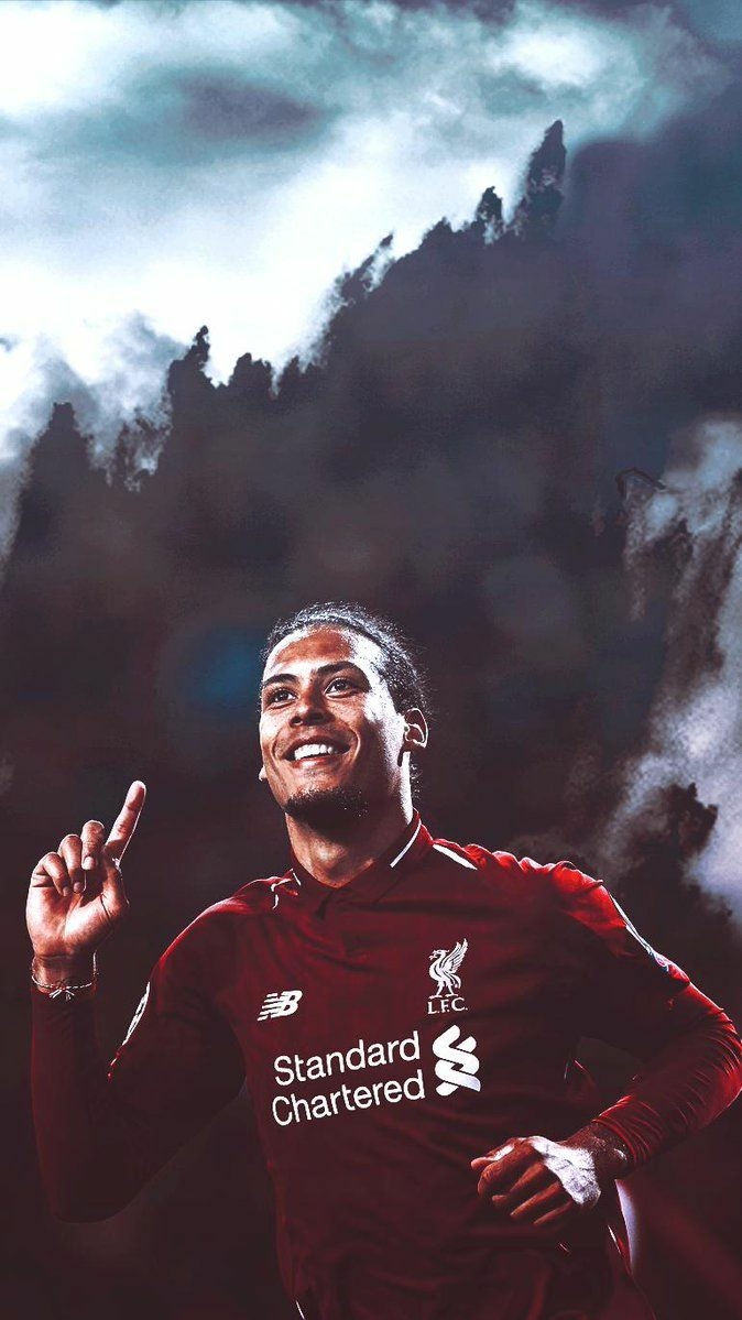 范戴克壁纸足球,足球最强防守后卫范戴克