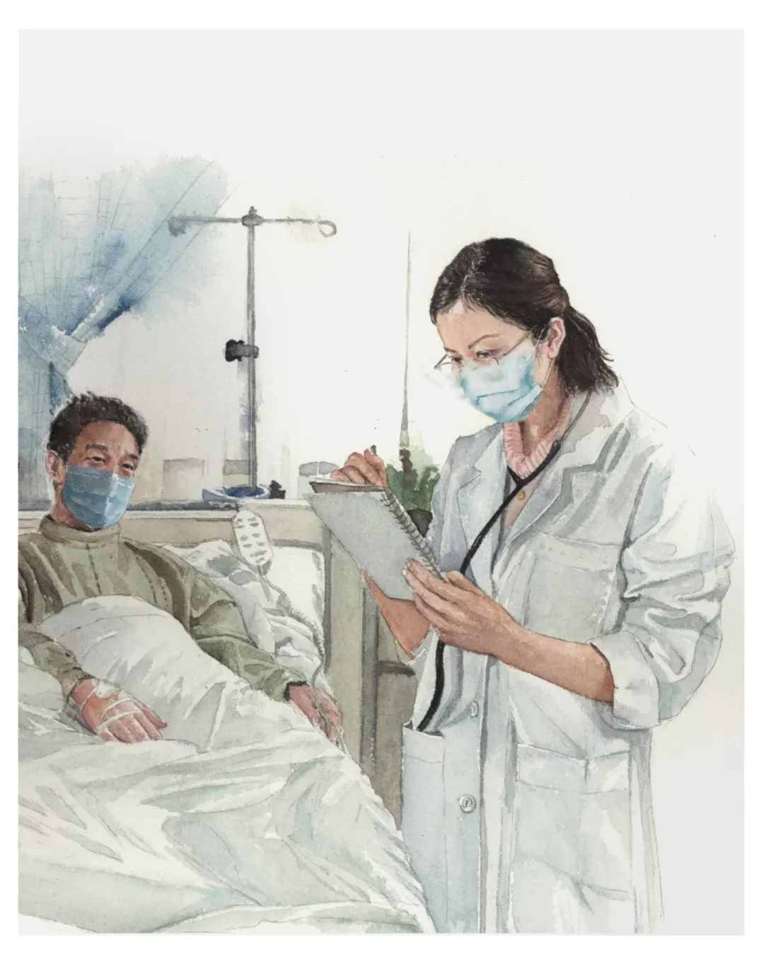 抗击疫情主题国画展,抗疫主题展览