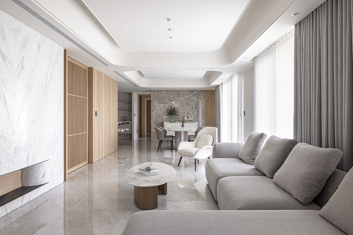 餐客一体通阳台设计,客餐厨阳台一体