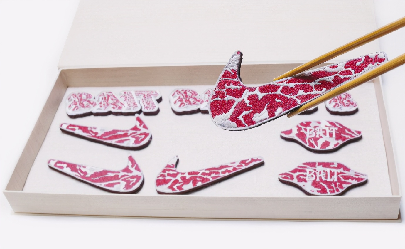 nike细节满满的鞋子,nike可玩性很高的鞋蓝白