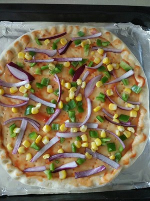 奶酪培根泡菜披萨,宝宝披萨菜谱大全