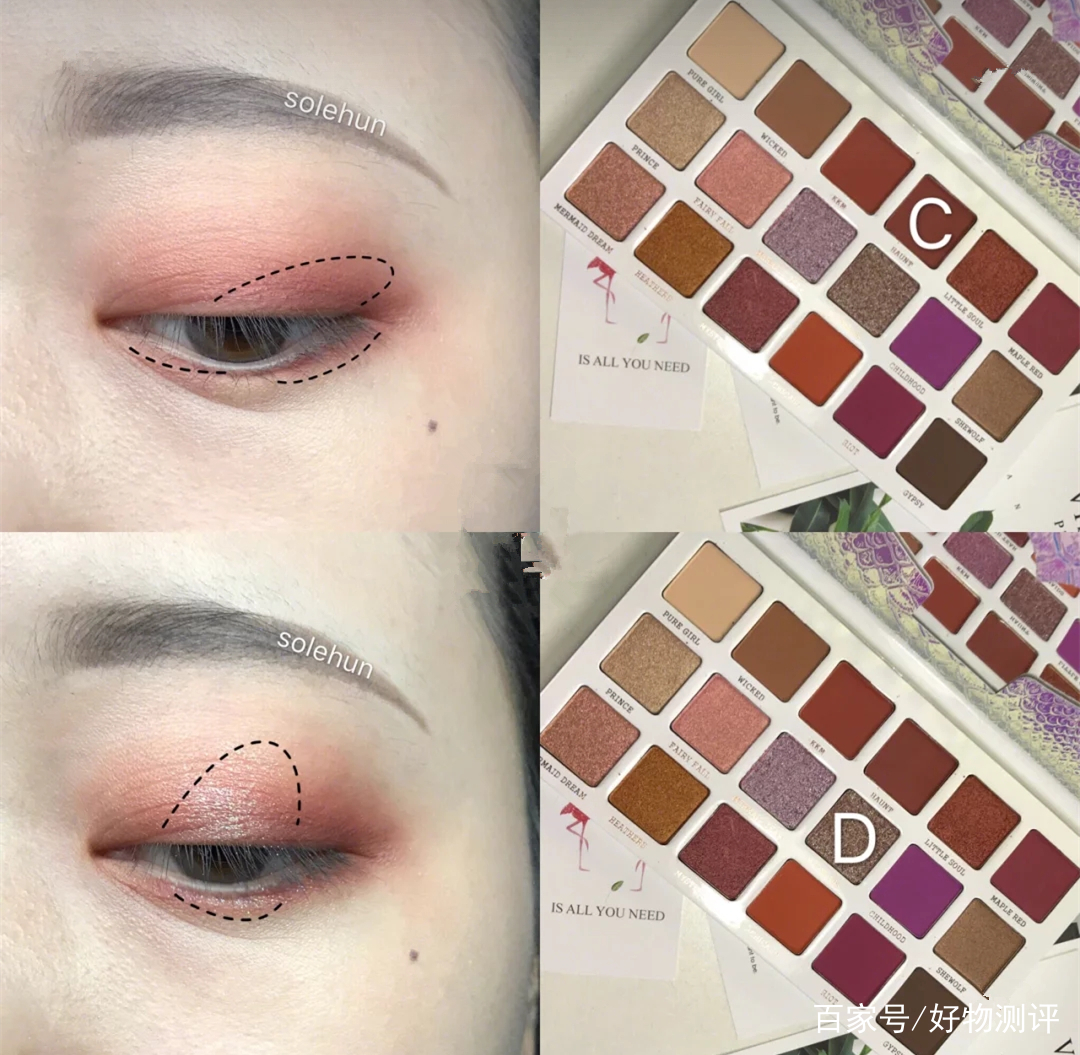 浮肿单眼皮怎么画双眼皮,单眼皮画双眼皮裸妆怎么画