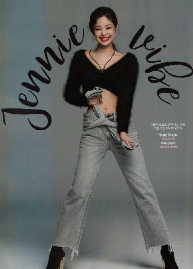 jennie六大女刊全满贯,韩国女爱豆人气前十名jennie
