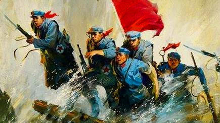 石达开与红军强渡大渡河的区别,石达开兵败大渡河与红军三维图