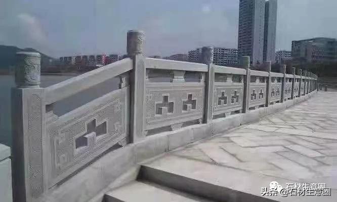 g682花岗岩河道栏杆,湖南河道花岗岩石栏杆