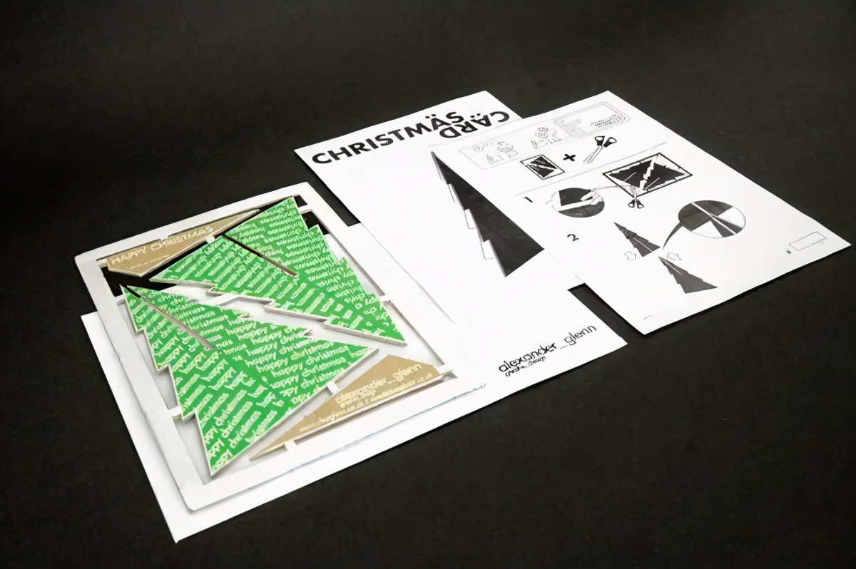 圣诞节贺卡封面精致,圣诞节贺卡设计