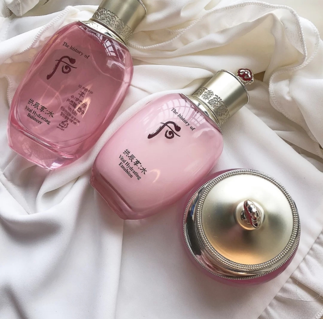 韩国whoo护肤品套装正品,whoo拱辰享和天气丹水乳测评