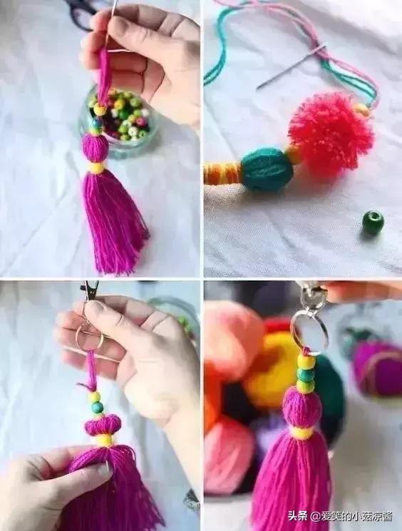 玩毛线教程幼儿,玩手工小技巧