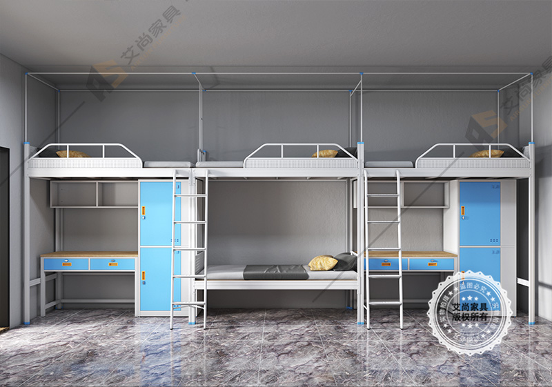 宿舍铁架床应该如何保养？艾尚家具来给你答案