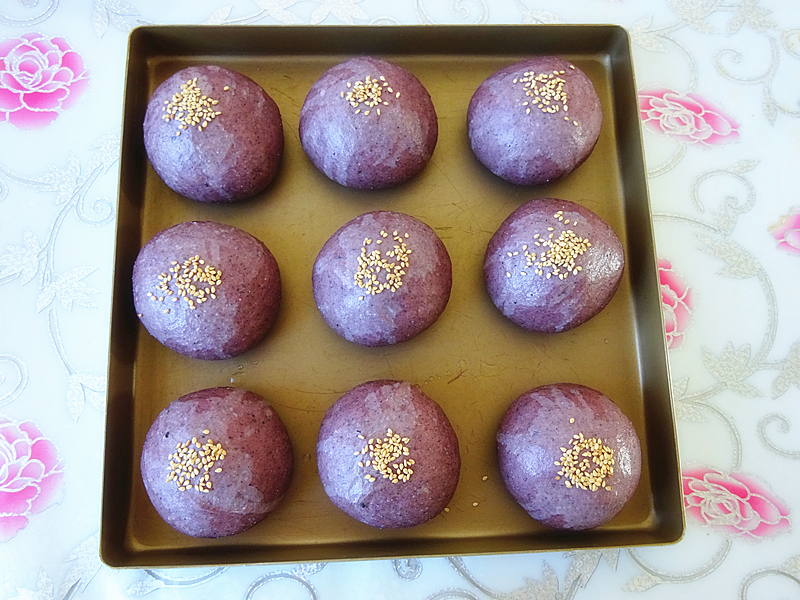 黑米面包粉的做法,椰浆黑米粉吐司面包