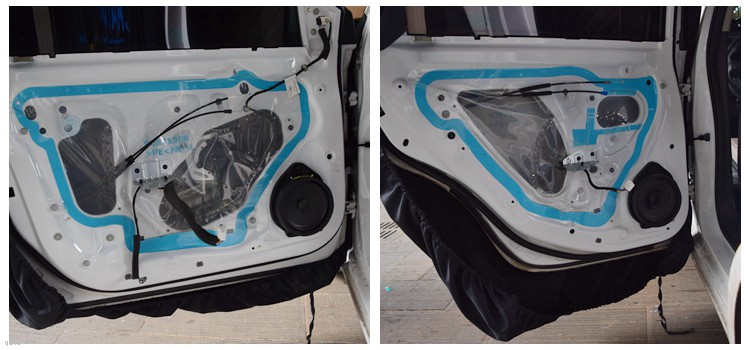 别克英朗汽车音响改装隔音降噪,别克英朗音响更换西安