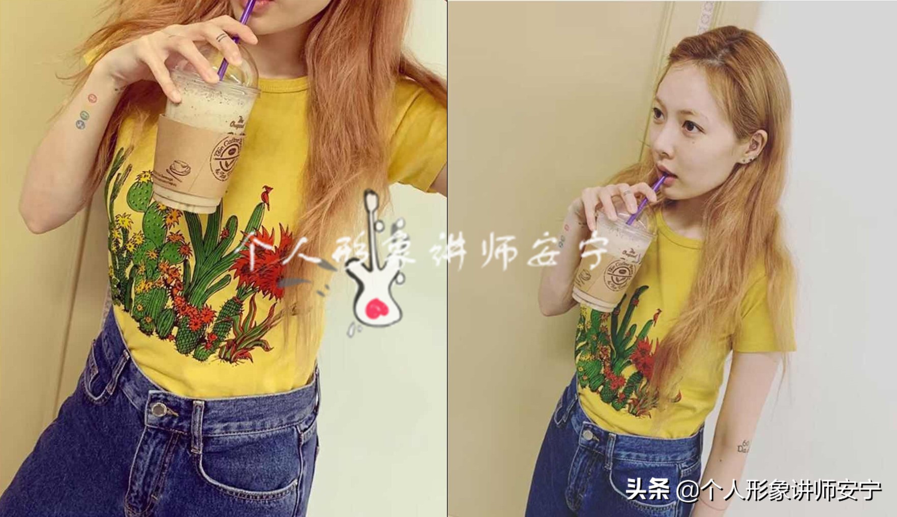 泫雅风穿搭精髓,最近很火的泫雅妆