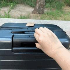 小米20寸行李箱能装多少东西,小米90分行李箱钛金灰20寸