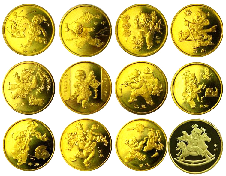 12生肖纪念币属猪,2019生肖猪10元纪念币