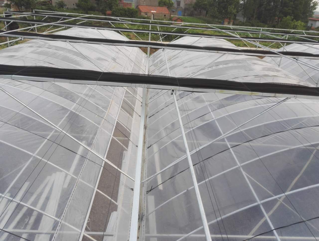 简易连栋温室大棚一亩地多少钱,河北连栋温室大棚一亩地多少钱