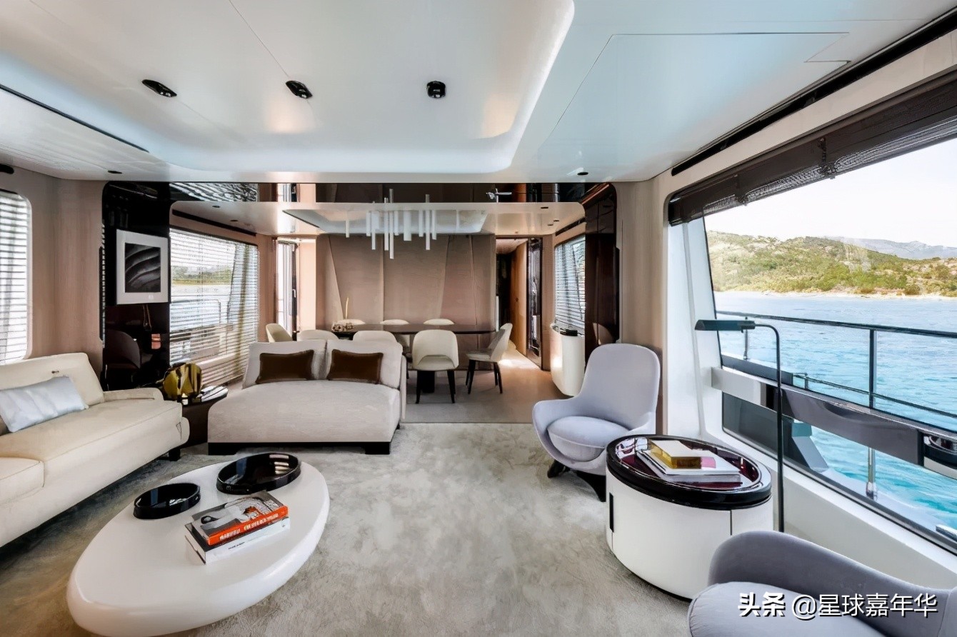 梅西c罗游艇,豪宅跑车游艇