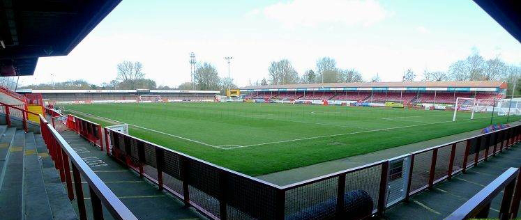 英乙各队球场,英甲联赛球场