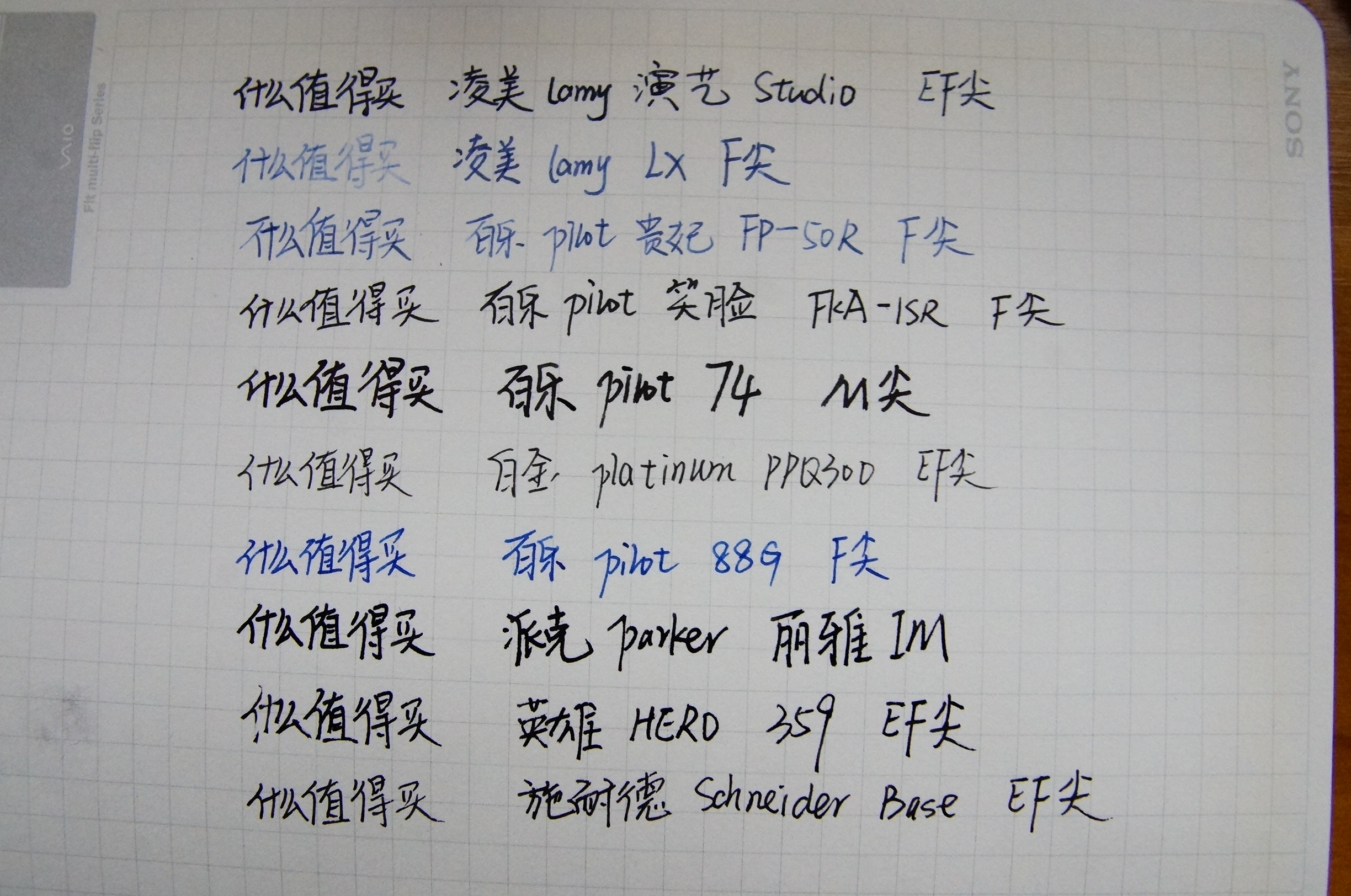 200元钢笔测评最值得入手的钢笔,评测20款入门级钢笔