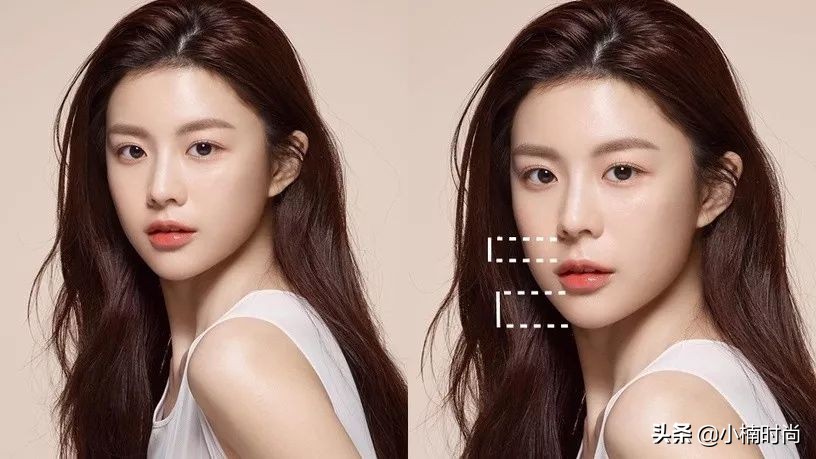 人中缩短化妆技术,人中很短妆容