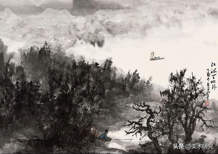 中国画与油画的艺术风格,浅谈写意风景油画