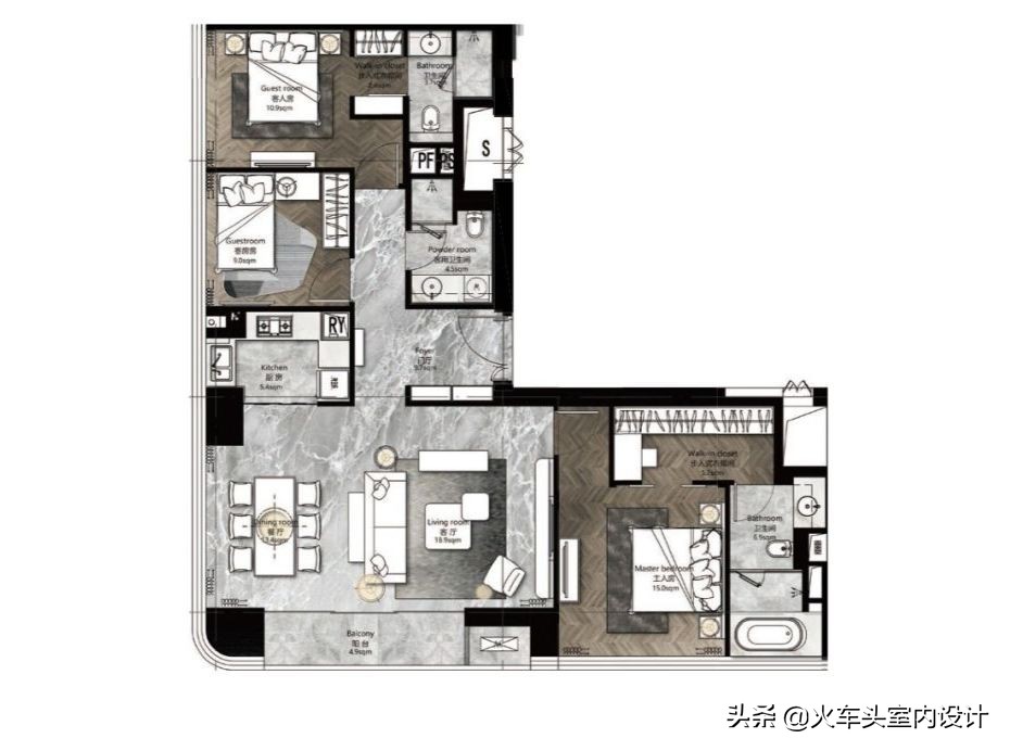 意式顶级轻奢风样板房,意式轻奢样板间