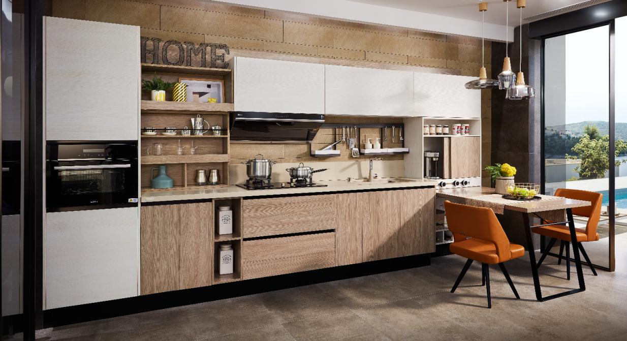 欧派厨房整体橱柜多少钱一平,29800欧派全屋装修