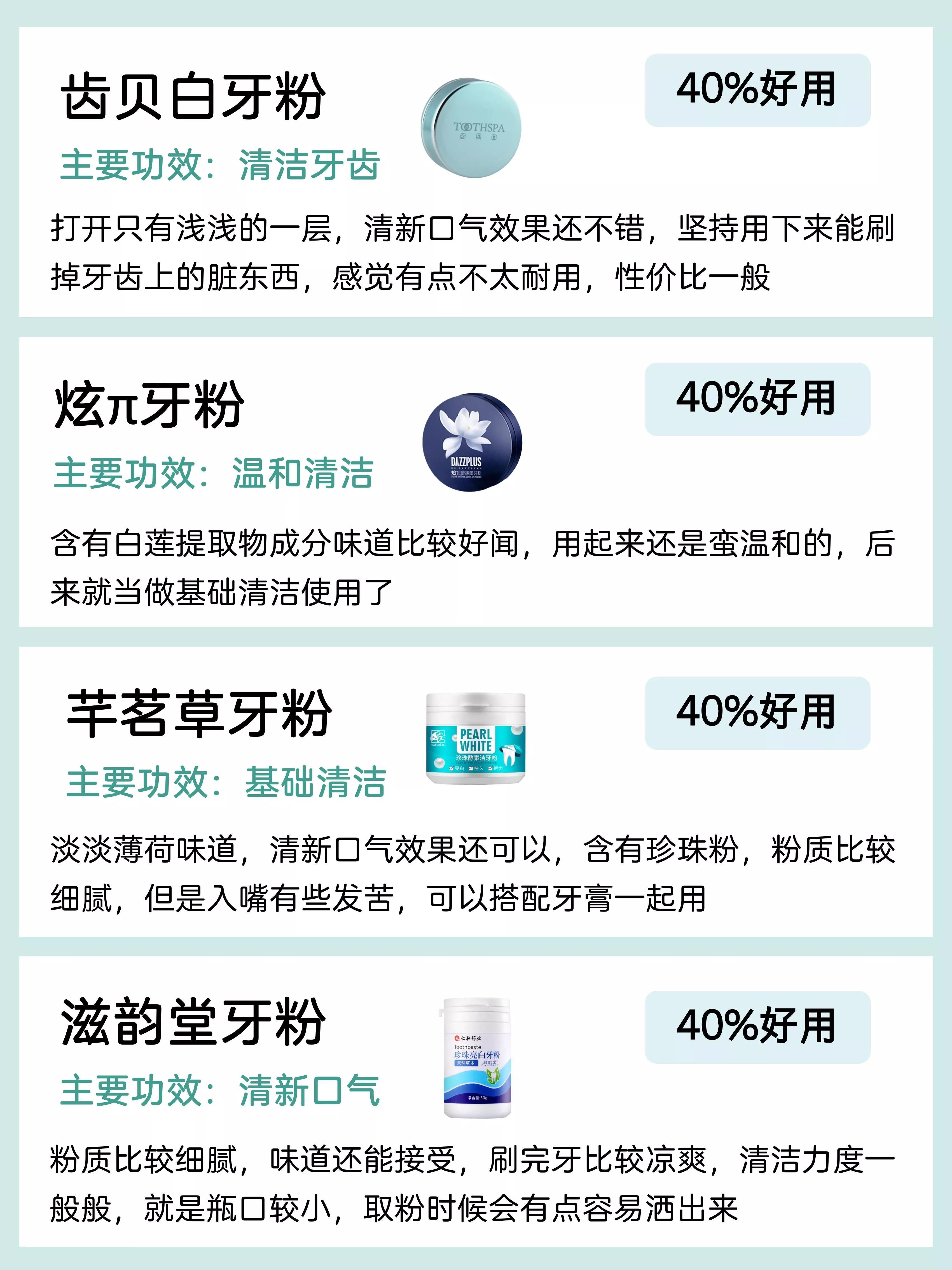 法尔斯诺牙粉真的可以美白牙齿吗,牙齿美白牙粉排行榜测评