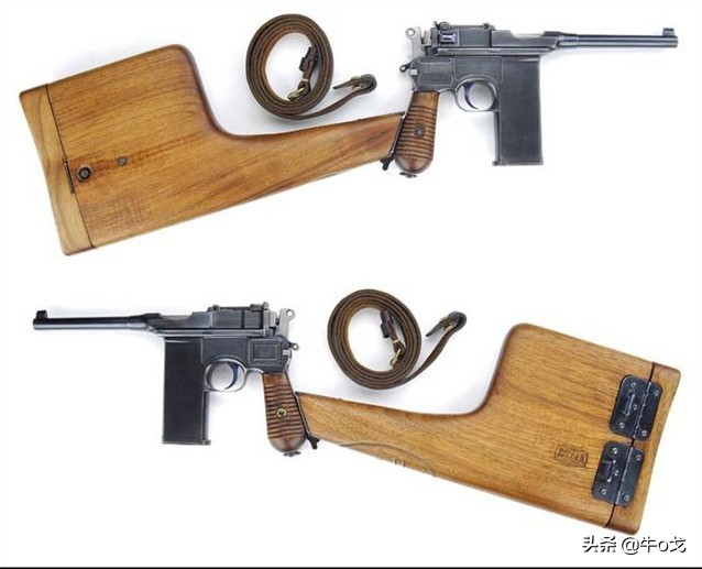 驳壳枪木质枪套玩具,驳壳枪和牛皮枪套的合体叫什么