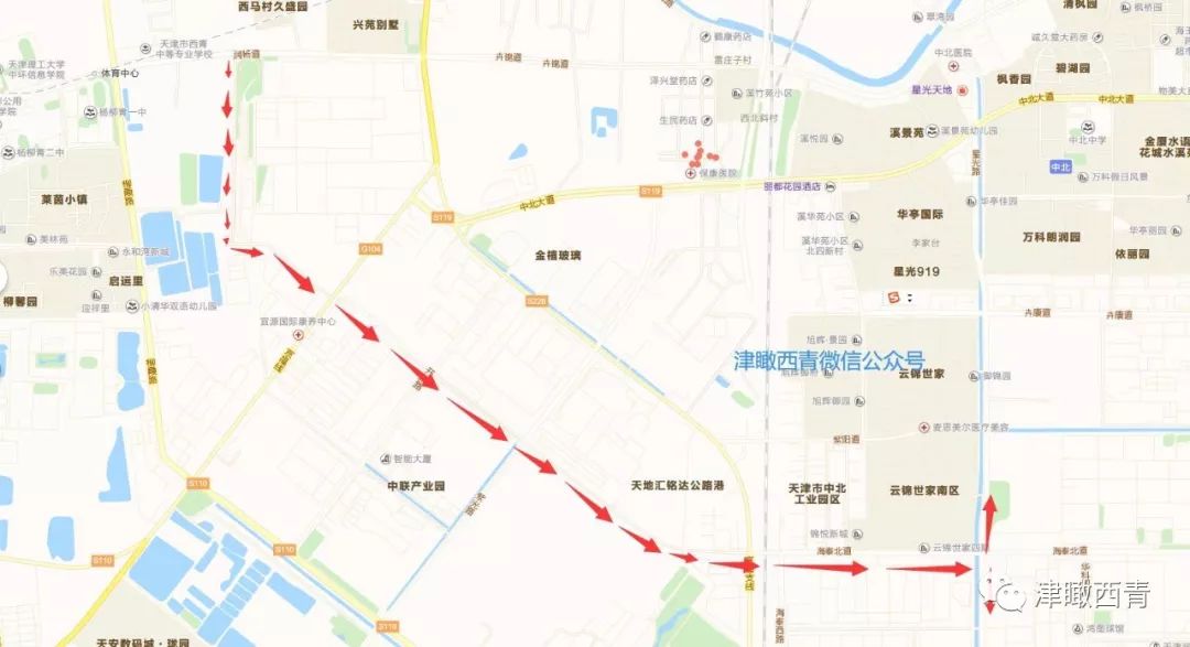 杨柳青润扬道的规划,杨柳青润杨道规划