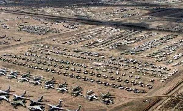 河南平顶山飞机坟场,全球第一飞机坟场