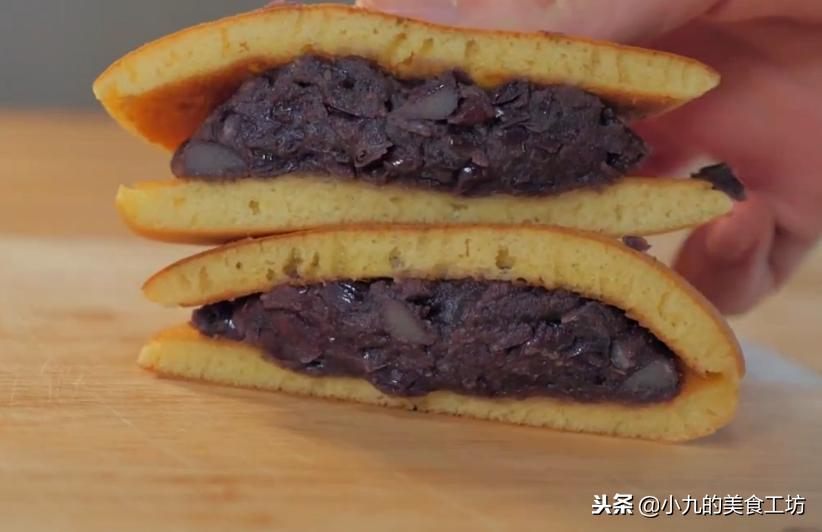 1碗面粉4个鸡蛋，2分钟教你做铜锣烧，不和面不揉面，做法超简单