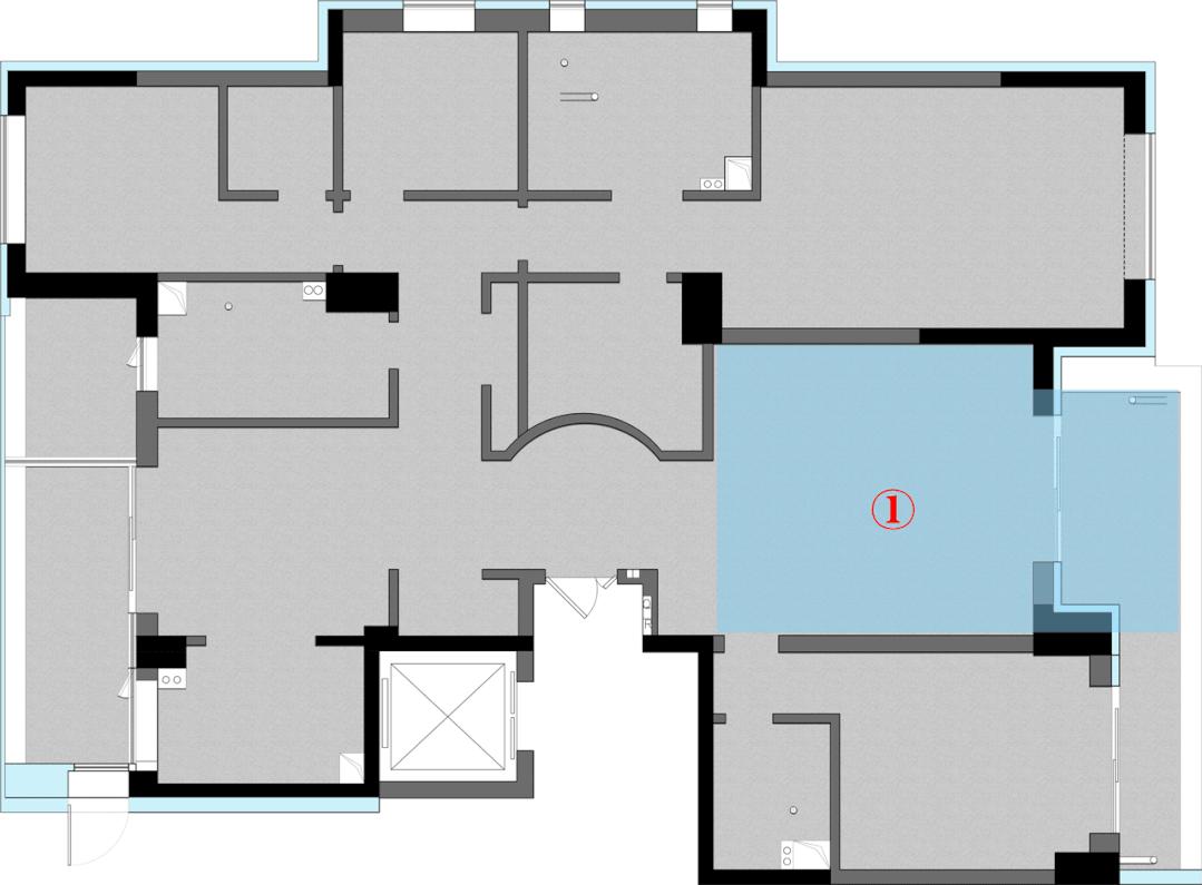 绿城玫瑰园大平层视野,绿城玫瑰园二手毛坯大平层