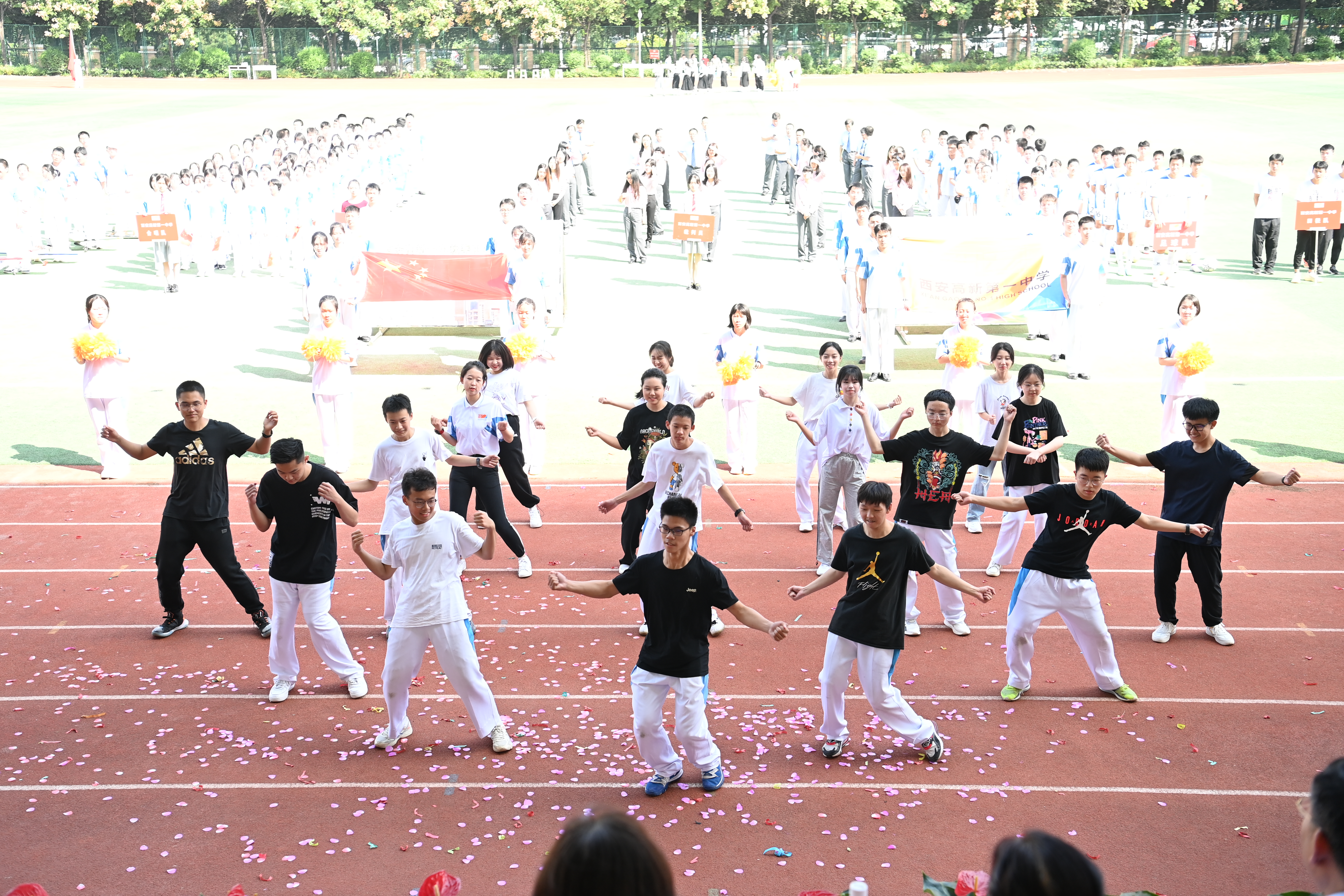 运动有我逐梦不息——记高新一中南校区第25届校运会开幕式