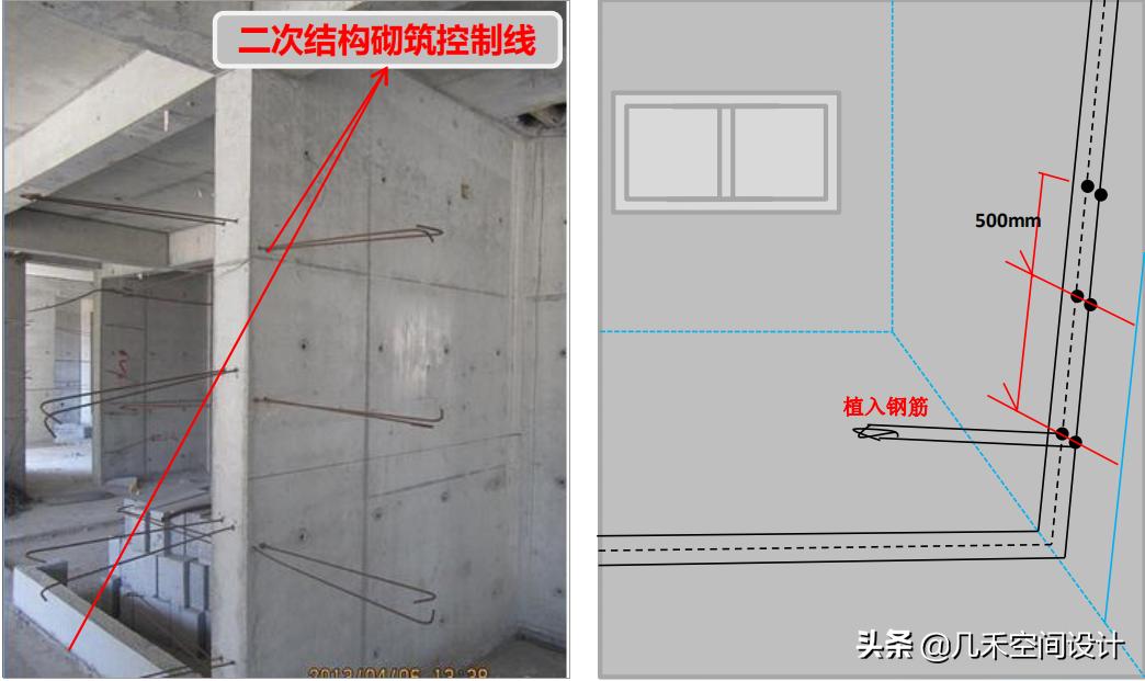 家装放线施工图片,装修木工工地看图放线