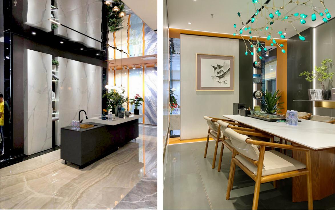 欧神诺瓷砖门店搭配图,欧神诺大理石瓷砖店