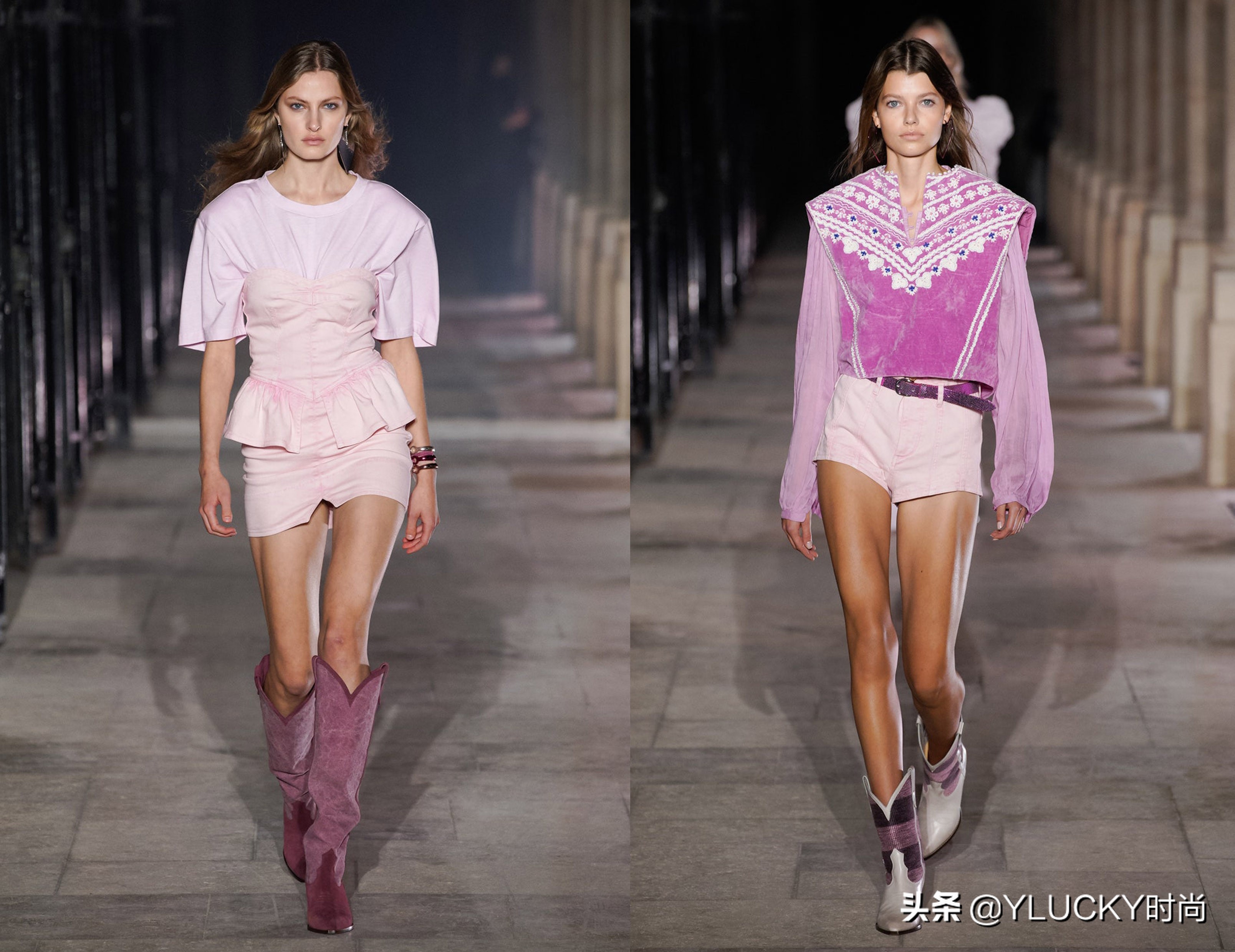 春夏流行色系秀场造型,2022年春夏时尚色彩