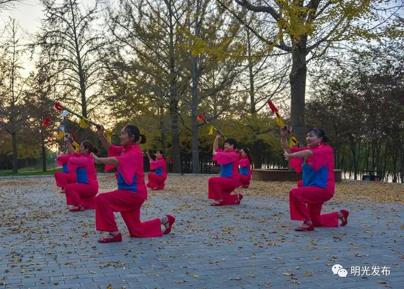 明光市柳巷镇钱杆舞比赛,柳巷钱杆操比赛