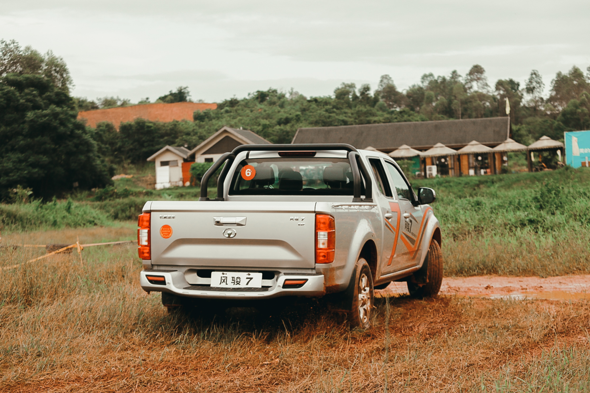风骏7越野场地视频,越野柴油版试驾