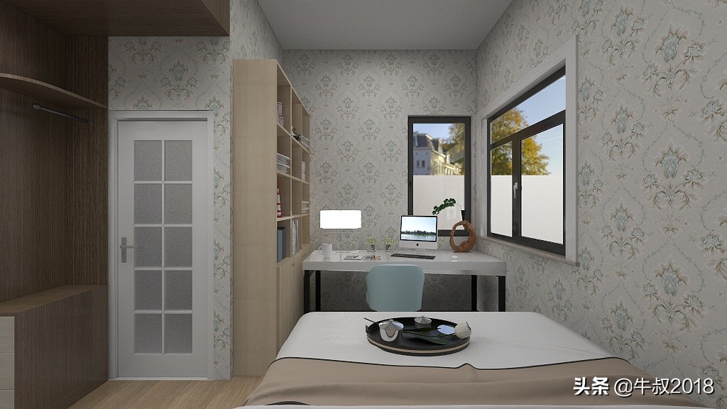 乡村养老别墅带庭院,农村简单养老房小户型设计