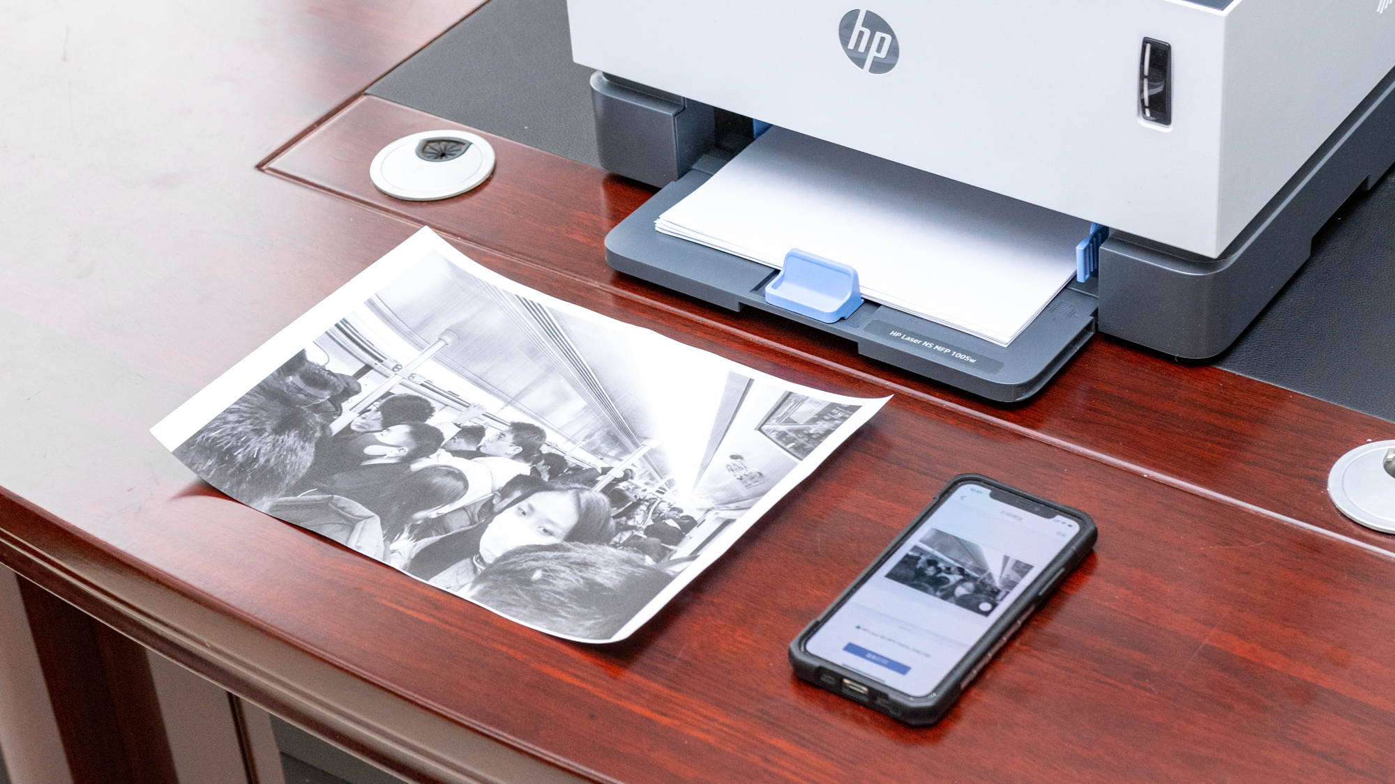 惠普ns1005w怎么连接手机,惠普ns1005c按键介绍