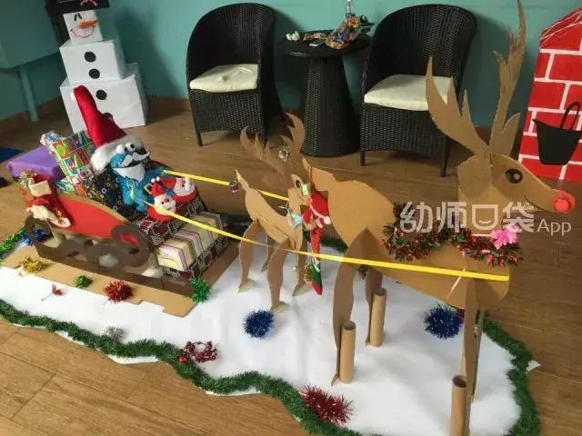 圣诞环创,圣诞主题环创