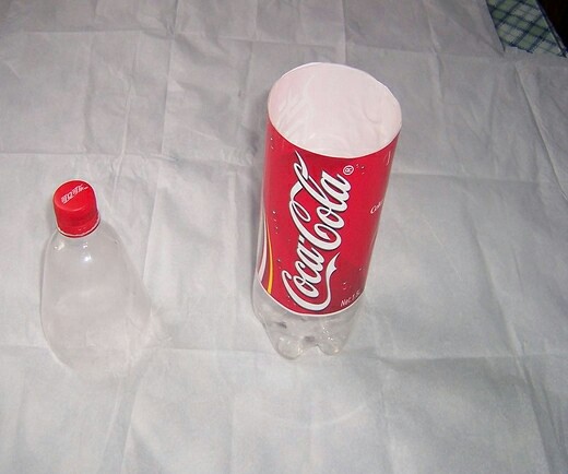 水瓶改造花灯,用大的水瓶做花灯