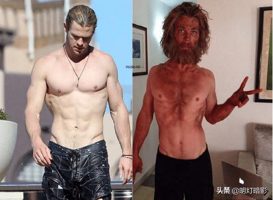 为了拍电影长胖的五位明星,为漫威电影改变身材的演员