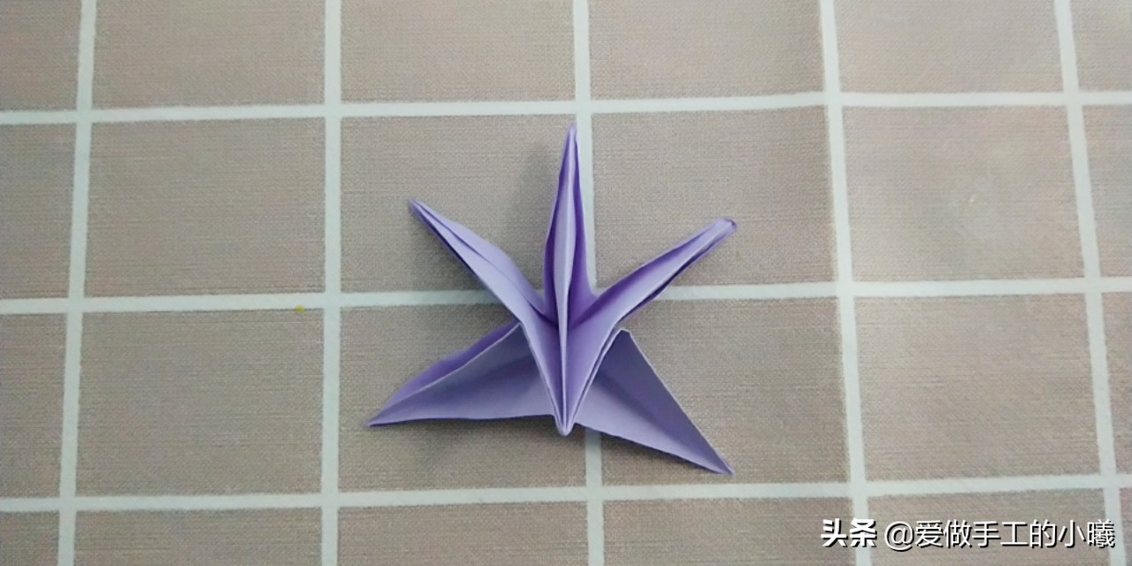 五瓣花折纸简单教程,五瓣花折纸教程视频简单又好看