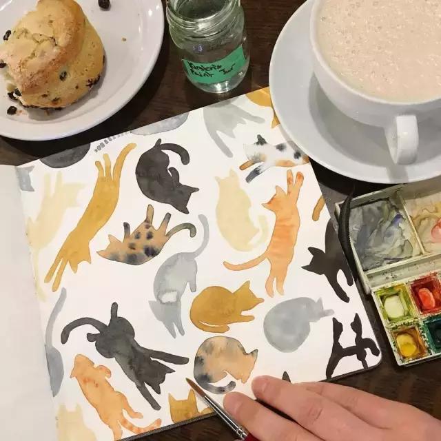 手残党零基础画,纹理画教程初学者